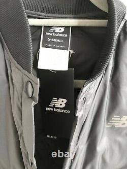 Final Sale! Rare New Balance Black White Heat Down 800d Quilted Puffer Jacket Xs