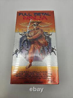 Full Metal Ninja VHS Tape 1989 RARE Imperial New & SEALED CULT CLASSIC FOIL