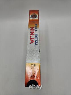 Full Metal Ninja VHS Tape 1989 RARE Imperial New & SEALED CULT CLASSIC FOIL