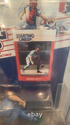 GEORGE BRETT 1988 Starting Lineup AFA 80+ SLU Kansas City Royals Kenner RARE HOF