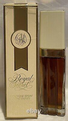 Germaine Monteil Royal Secret Cologne Spray Concentree 2 oz Rare Vintage Full