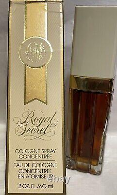 Germaine Monteil Royal Secret Cologne Spray Concentree 2 oz Rare Vintage Full