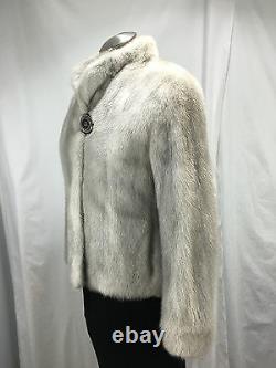 Good Value Rare Eye Caught USA Sapphire Female Mink Lady Fur Bolero Free Shipg