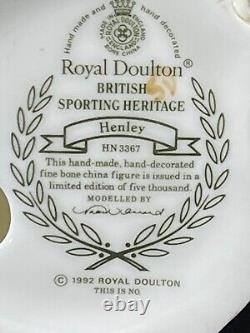 HN3367 Royal Doulton Extremely Rare, #661 HENLEY BRITICH SPORTING 4474