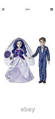 Hasbro Disney Descendants 3 The Royal Wedding Mal & Ben Doll Set of 2 New! Rare