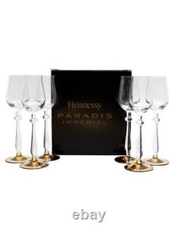 Hennessy Paradis Imperial Cognac Snifter CRYSTAL Glasses by Sam Baron NEW RARE