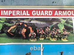 IMPERIAL GUARD ARMOURED FIST SQUAD RARE Warhammer 40k OOP, White Metal SEALED 98