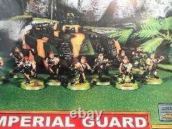 IMPERIAL GUARD ARMOURED FIST SQUAD RARE Warhammer 40k OOP, White Metal SEALED 98