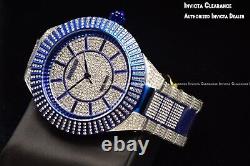 Invicta Men's Specialty Royale Cristal' Automatic Crystal Bezel Steel Watch Rare