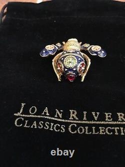 JOAN RIVERS signed Original IMPERIAL BEE Pin/Brooch RARE & Collectible NewithBOX