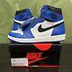 Jordan 1 Game Royal 2018 555088 403 Size 8.5 Ds/brand New -steal/rare