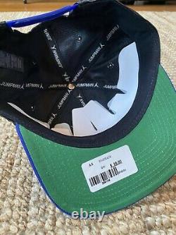 Jordan Satin Royal Wings Logo Strapback Hat 1985 1 og retro rare banned