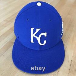 Kansas City KC Royals Hat withRare 30th Anniversary 1985 World Series Champs Patch