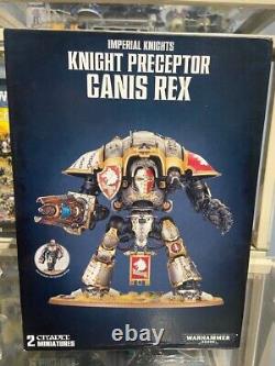 Knight Questoris / Preceptor Canis Rex Imperial Knights Warhammer 40K