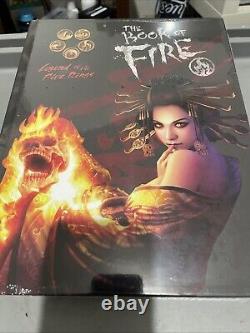 L5R BOOK OF FIRE & IMPERIAL HISTORIES 2 from AEG, 4th Ed SEALED MINT OOP RARE