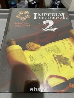 L5R BOOK OF FIRE & IMPERIAL HISTORIES 2 from AEG, 4th Ed SEALED MINT OOP RARE