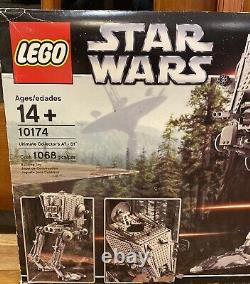 LEGO 10174 UCS Star Wars Imperial AT ST Complete with Box & Manuals Rare Pre-Owned