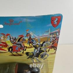 Legends of knights and dragons battle charger horse Black Imperial 1992 Toy Rare