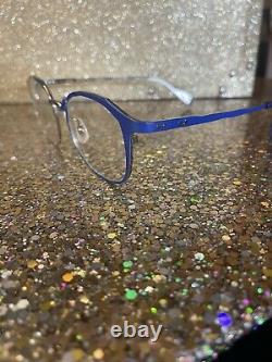 MASAHIROMARUYAMA RARESPLIT COLOR Eyeglasses SILVER/BLUE DESIGNER JAPAN