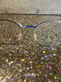 MASAHIROMARUYAMA RARESPLIT COLOR Eyeglasses SILVER/BLUE DESIGNER JAPAN