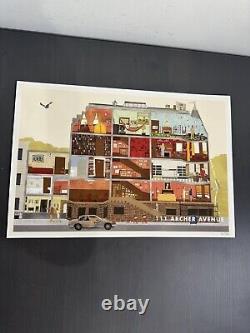 Max Dalton ROYAL TENENBAUMS Movie Print 111 ARCHER AVE Wes Anderson Poster RARE