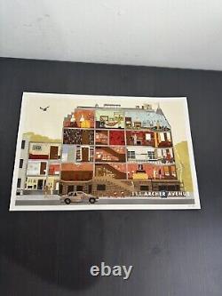 Max Dalton ROYAL TENENBAUMS Movie Print 111 ARCHER AVE Wes Anderson Poster RARE