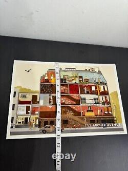 Max Dalton ROYAL TENENBAUMS Movie Print 111 ARCHER AVE Wes Anderson Poster RARE