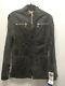 Men's Royal Underground Rare Leather Jacket Size L Cross Green New Motorcycle