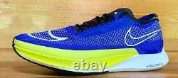 Mens Nike ZoomX Streakfly Running Shoes Size 11 Royal Blue/Black/Yellow (RARE)