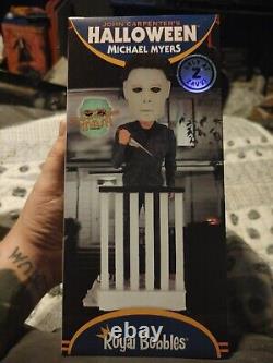 Michael Myers Royal Bobblehead Halloween glow in the dark RARE only 600 exist