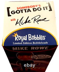 Mike Rowe Talking Bobble Head Royal Bobbles Limited Edition 2014 Figure RARE NEW
