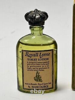 Mini VTG RARE Royall Lyme Toilet Lotion Perfume 3/8 oz Open Box FULL