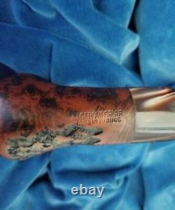 NEVER SMOKED Rare OMEGA ROYAL Algerian Briar Pipe Made in France SURVIVOR