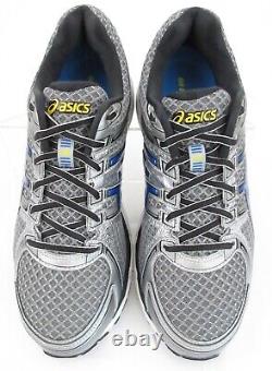 NEW Asics Gel-Kayano 19 Running Shoes Titanium-Royal Blue 8M RARE DEADSTOCK