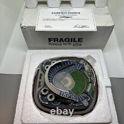 NEW! Danbury Mint Kansas City Royals Kauffman Stadium In Box Rare COA