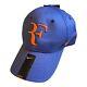 New Nike Hybrid Rf Roger Federer Hat Deep Royal Blue / Orange 371202-478 Rare