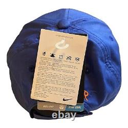 NEW Nike Hybrid RF Roger Federer Hat Deep Royal Blue / Orange 371202-478 Rare