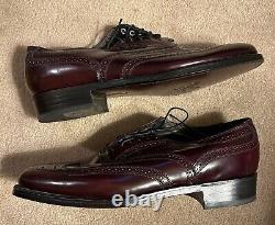 NEW RARE Florsheim Royal Imperial Cordovan Wingtips Size 9E 97323