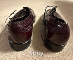 NEW RARE Florsheim Royal Imperial Cordovan Wingtips Size 9E 97323