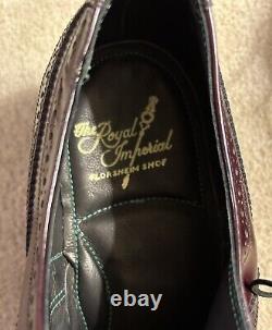 NEW RARE Florsheim Royal Imperial Cordovan Wingtips Size 9E 97323