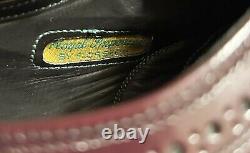 NEW RARE Florsheim Royal Imperial Cordovan Wingtips Size 9E 97323