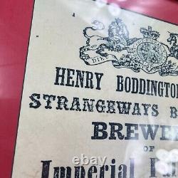 NEW RARE Henry Boddington Imperial Framed Pale Ale Advertisement Print