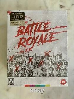 NEW RARE OOP Battle Royale 4K UHD 5-Disc Blu-ray ARROW VIDEO