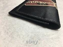 NEW Rare Jean Paul GAULTIER Vintage Long Wallet ITALY Rare Hotel Royal Black Red
