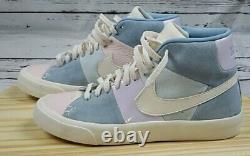 NEW! Rare Nike Blazer Royal Easter QS Arctic Pink Sail Men's 10 Ao2368-600