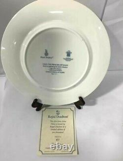NIB Royal Doulton DIANA Princess of Wales Collector Plate RARE HTF Ltd Ed