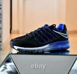 NIKE AIR MAX 2015 BLACK/GAME ROYAL/SILVER SIZE 11 NEW WithBOX RARE (DD9793-001)