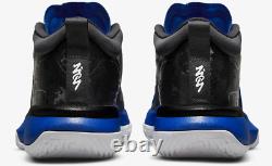 NIKE Air Jordan Zion 1 Mens 12 Black/White/Royal Blue Duke RARE NEW Box Damage