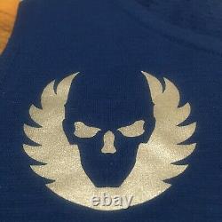 NIKE BREATHE OREGON PROJECT Running Singlet Royal Blue Reflective Spellout Rare