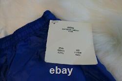 NWT Rare Vintage 80s 90s NIKE Grey Label Men's XL Royal Blue Running Shorts